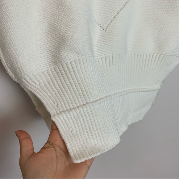 BROCHU WALKER Decker V-Neck Cotton-Blend Sweater - Picture 11 of 11